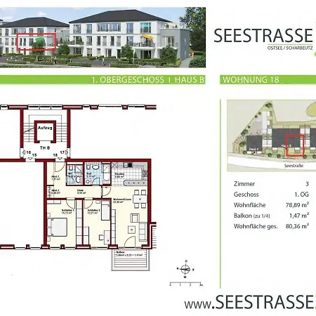 Kurparkresidenz Kurparkresidenz 18 Appartement *